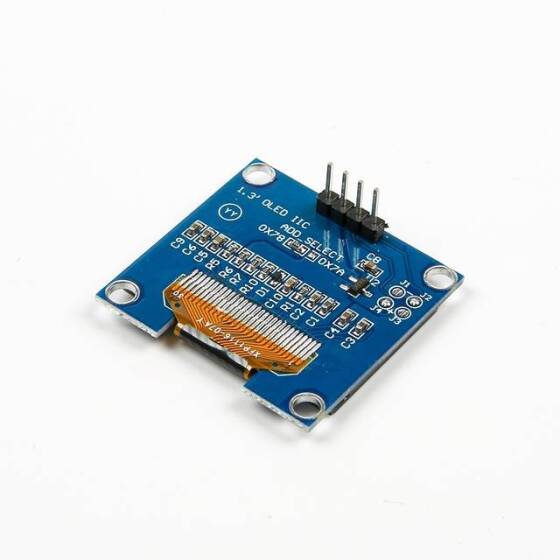 1.3 inç I2C IIC OLED LCD Modül 4 Pin Mavi SH1106 Çip (GND VCC) - 6