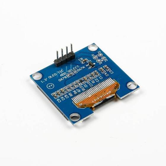 1.3 inç I2C IIC OLED LCD Modül 4 Pin Mavi SH1106 Çip (GND VCC) - 8