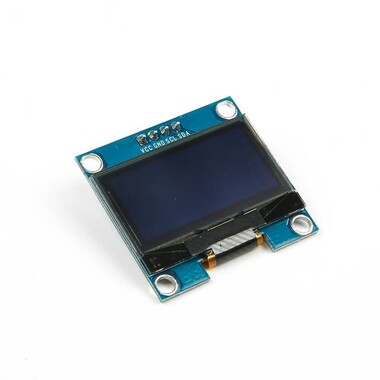 1.3 inç I2C IIC OLED LCD Modül 4 Pin Mavi SH1106 Çip (VCC GND) - 3