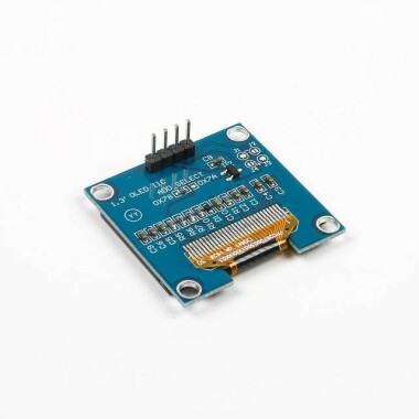 1.3 inç I2C IIC OLED LCD Modül 4 Pin Mavi SH1106 Çip (VCC GND) - 12