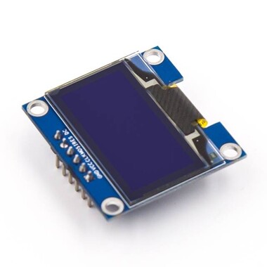 1.3 inç SPI OLED LCD Modül 6 Pin Beyaz SH1106 Çip (GND VCC) - 3
