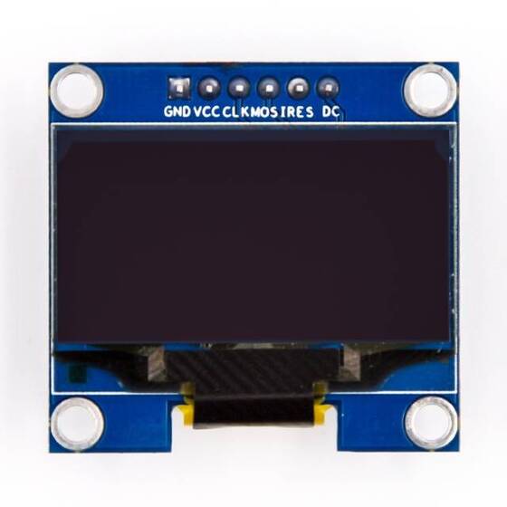1.3 inç SPI OLED LCD Modül 6 Pin Beyaz SH1106 Çip (GND VCC) - 5