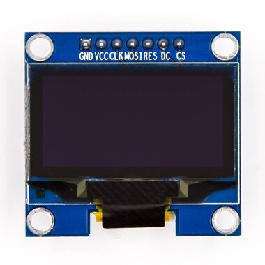 1.3 inç SPI OLED LCD Modül + CS Pin 7 Pin Beyaz SH1106 Çip (GND VCC) - 5