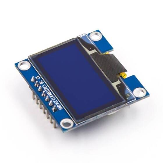 1.3 inç SPI OLED LCD Modül + CS Pin 7 Pin Beyaz SH1106 Çip (GND VCC) - 4