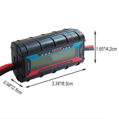 150A 60V RC Yüksek Hassasiyetli Dijital Watt Metre Ve Güç Analizörü - 2
