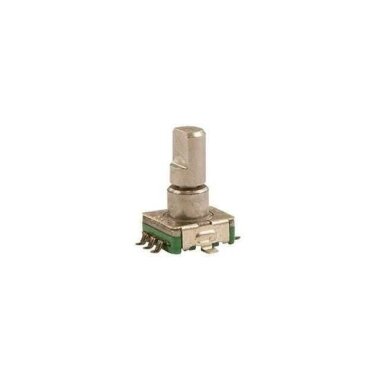 15mm D Şaft SMD Rotary Encoder Yeşil - Oto Potans - Görsu Elektronik