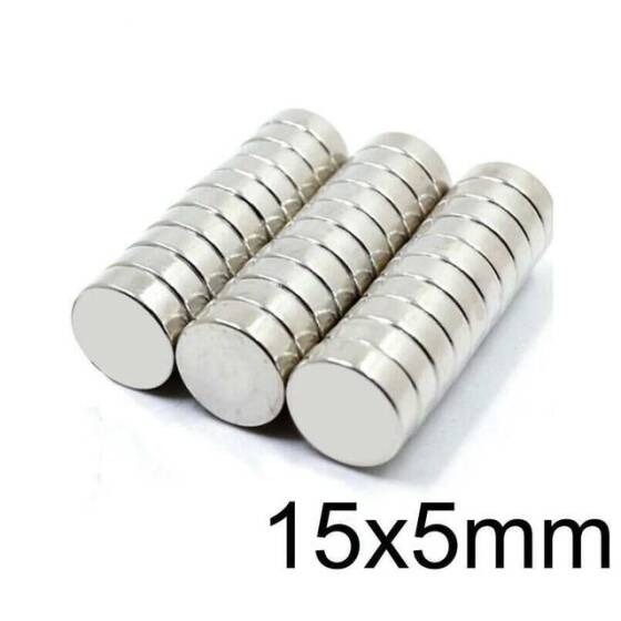 15X5mm Neodyum Güçlü Mıknatıs - Neodim Magnet - 1
