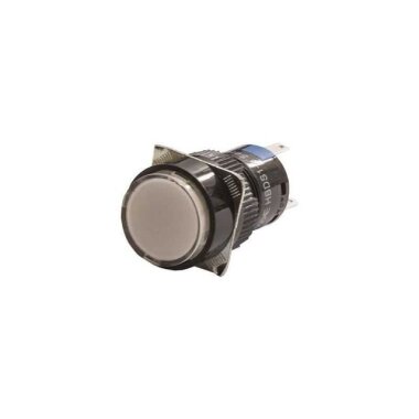 16mm 24V Beyaz Anahtarlı Buton CD-AY-11DZ/24V/W - CDOE