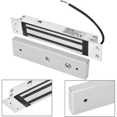 180KG 12V DC/500-600MA Elektromanyetik Kilit - 5