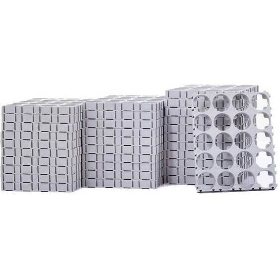 18.4mm Delik Çaplı Yanmaz 4x5 20'li 18650 Pil Tutucu - 3