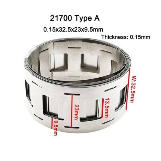 18650-2P Pil Paketi Kaynağı İçin 0-15x27mmx1M 20-25mm Saf Nikel Kaplama - 2