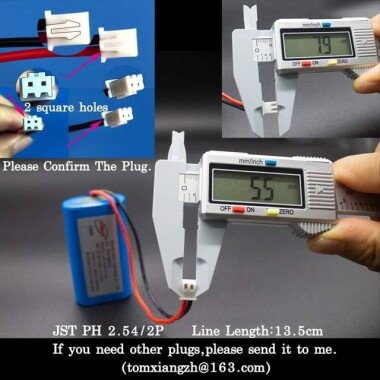 18650 7.4V 3200MA Korumalı Yüksek Kaliteli Şarj Edilebilir Çift Lityum Pil Paketi - 3