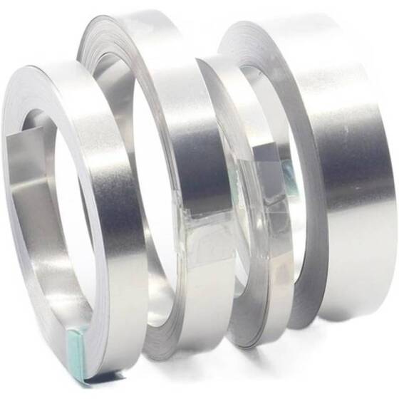 18650 Pil Paketi Kaynağı İçin 0-15x10mmx10M Nikel Kaplama Çelik Şerit - 1