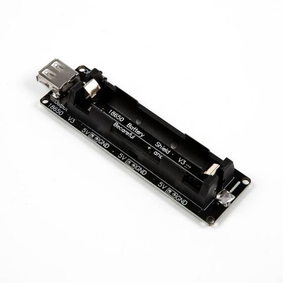 18650 Pil Tutucu Geliştirme Kartı V3 Aşırı Şarj Koruması 5V Raspberry Pi 3B/3B+ ile Uyumlu - 3