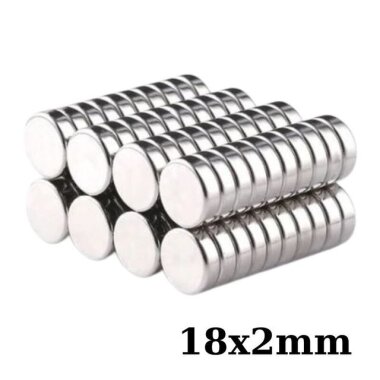 18x2mm Neodyum Güçlü Mıknatıs - Neodim Magnet - Görsu Elektronik