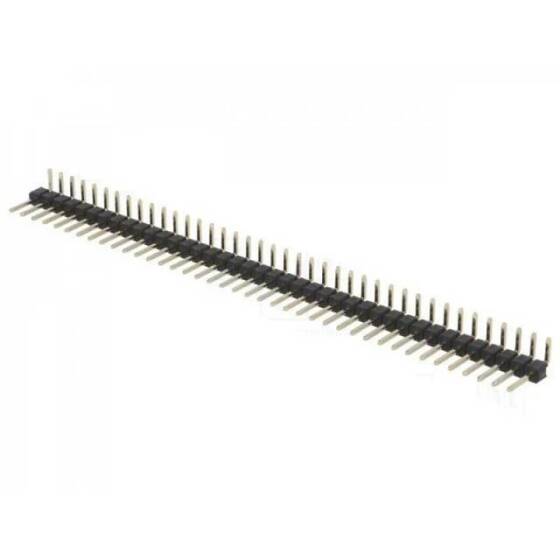 1x40 Pin Dik Açılı Pin Başlığı 2.54mm - 1
