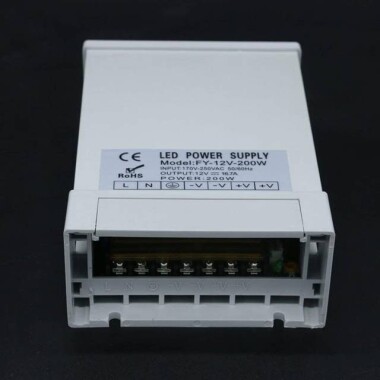 200W 12V 16.7A Su Geçirmez Güç Kaynağı FY-12-200W - 2