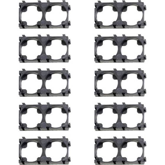 21.75mm Delik Çaplı 2'li 21700 Pil Tutucu - 5