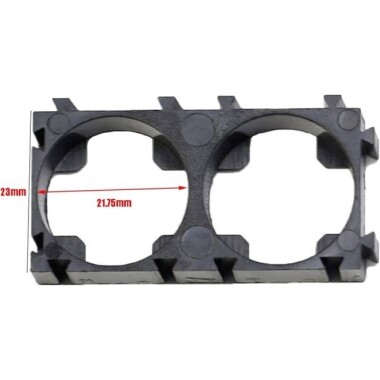 21.75mm Delik Çaplı 3'lü 21700 Pil Tutucu - 4
