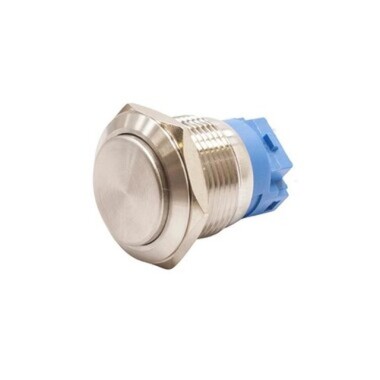 22B-G1Z 22mm Çıkık Anahtarlı Metal Buton - Görsu Elektronik