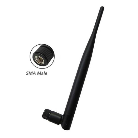 2.4G 5DB WIFI 110mm 90 Derece Ayarlanabilir SMA Erkek Anten - 1