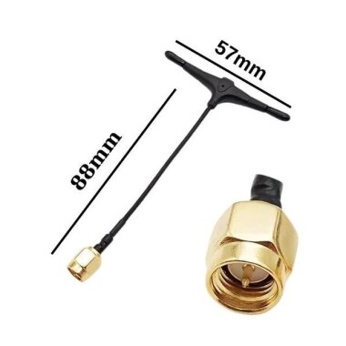 2.4G T-Tip FPV Drone Anteni - 2