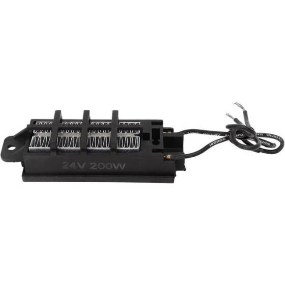 24V 200W İletken Tip Otomatik Termostat PTC Seramik Hava Isıtıcı 95x31x25mm - 1