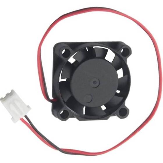 24V DC 2507 XH2-54-2P 30cm Kablolu Hidrolik Fan:25x25x7mm - 2