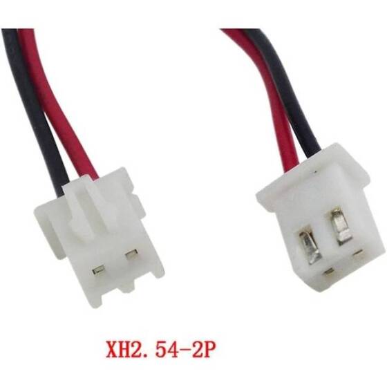 24V DC 2507 XH2-54-2P 30cm Kablolu Hidrolik Fan:25x25x7mm - 5