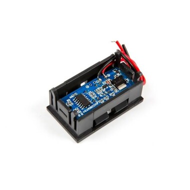 24V İki Kablolu Dijital Ekran Elektrik Miktarı Ölçer Pil Seviyesi Göstergesi - 6