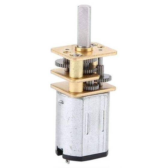 25GA-370 6V 200RPM DC Mikro Dişli Redüktörlü Motor - 5