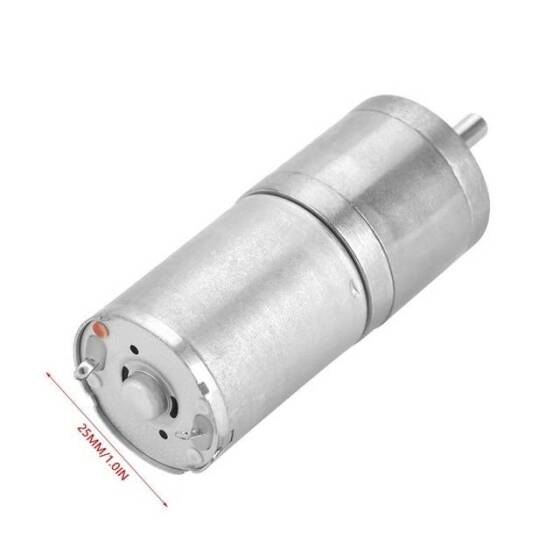 25GA-370.24V 400RPM DC Mikro Dişli Redüktörlü Motor - 2