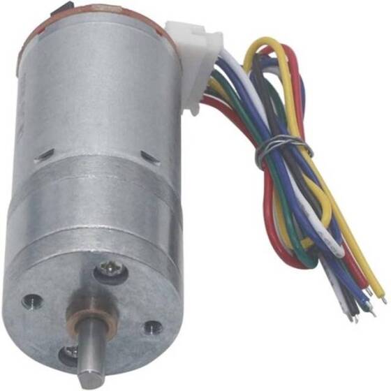 25GA-37024V 620RPM DC Mikro Dişli Redüktörlü Motor - 5
