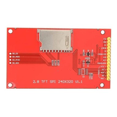 2.8 inç SPI Dokunmatik Ekran Modülü TFT Arayüzü 240x320 Dokunmatik Hariç - 11