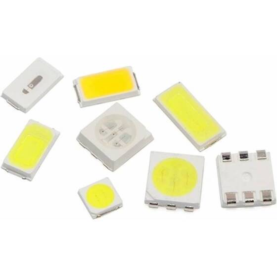 2835 9V 1W Beyaz SMD LED Yüksek Basınçlı - 3