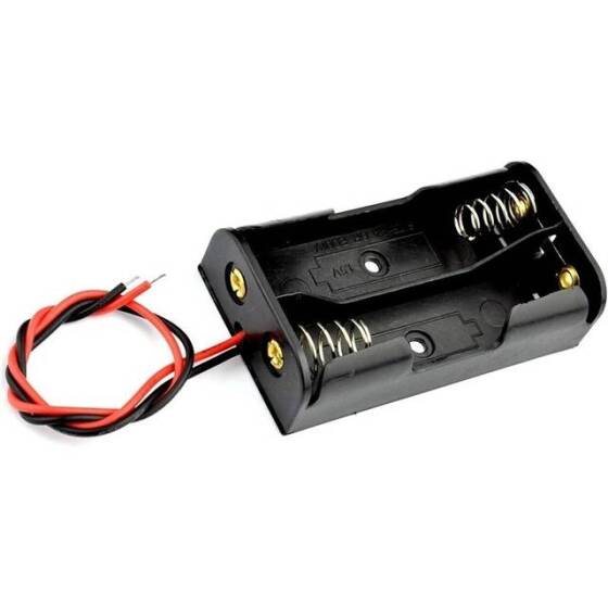 2'li AA Pil Yuvası Pinli - 4