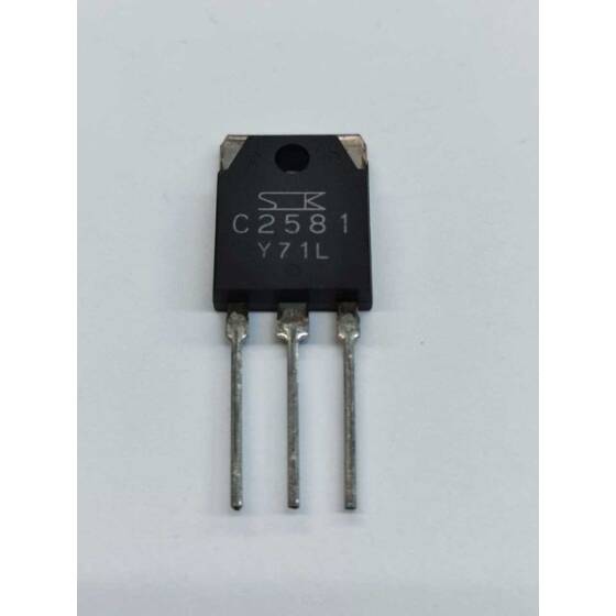 2SC2581 TO-3P 200V 10A 100W NPN Transistör - 1