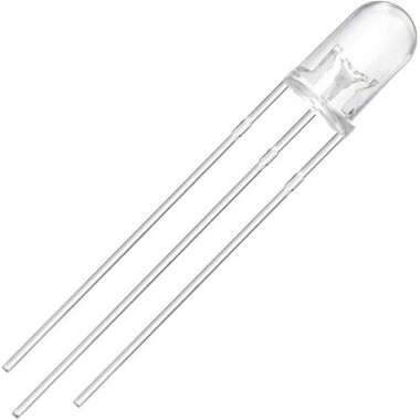 2V 20mA 5mm Şeffaf Yeşil Led 18mm Bacaklı - 1