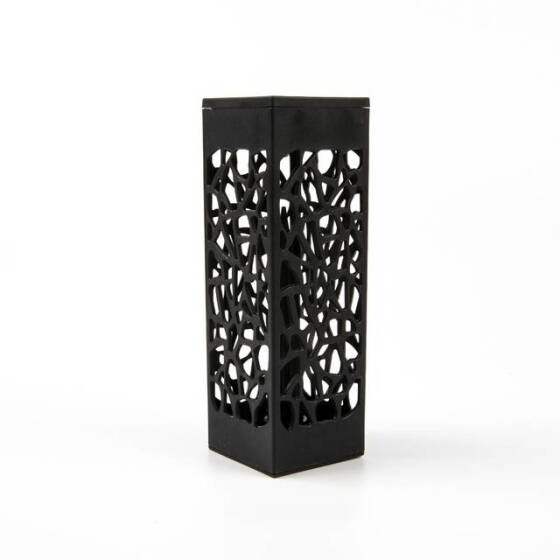 2V 40MA 1 Led Tek Kristal Güneş Hollow-Out Çim Lambası Beyaz Renk - 3