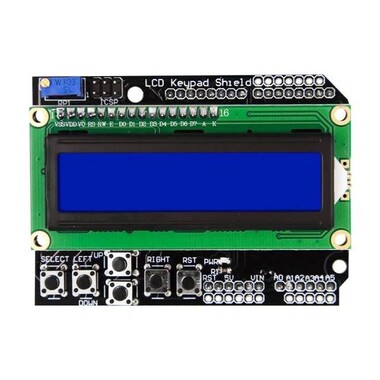 2x16 Lcd Keypad Shield Mavi - 1