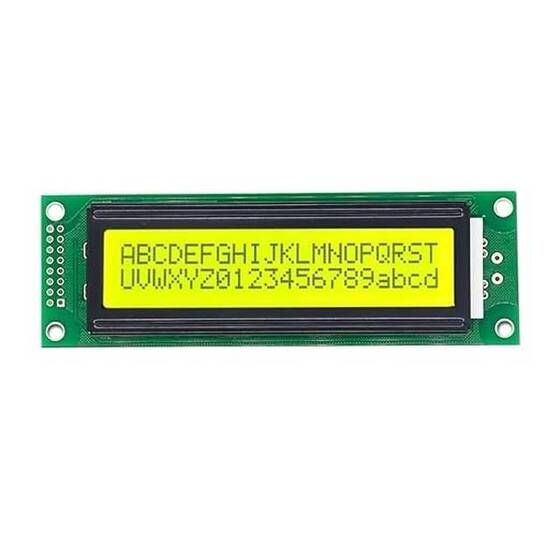 2X20 Lcd Ekran Yeşil 5V - 1