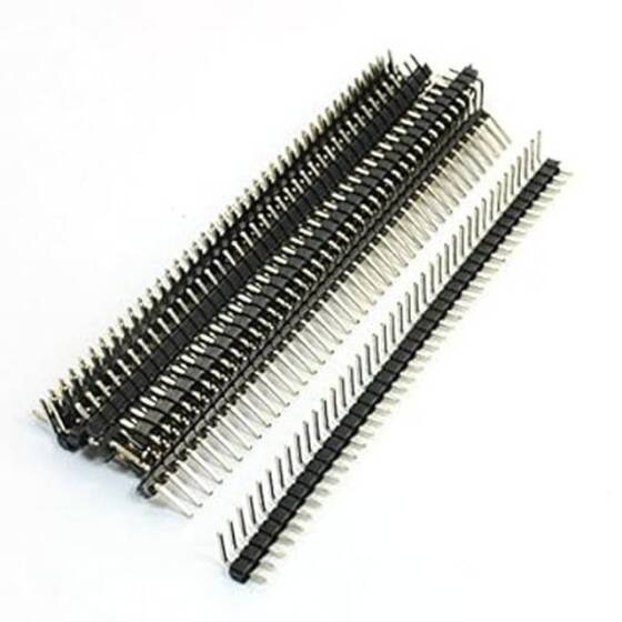 2x40 Pin 90 Derece Pin Başlığı 2.54mm - 3
