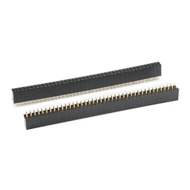 2x40 Pin Dişi Başlık 2.54 mm - 1