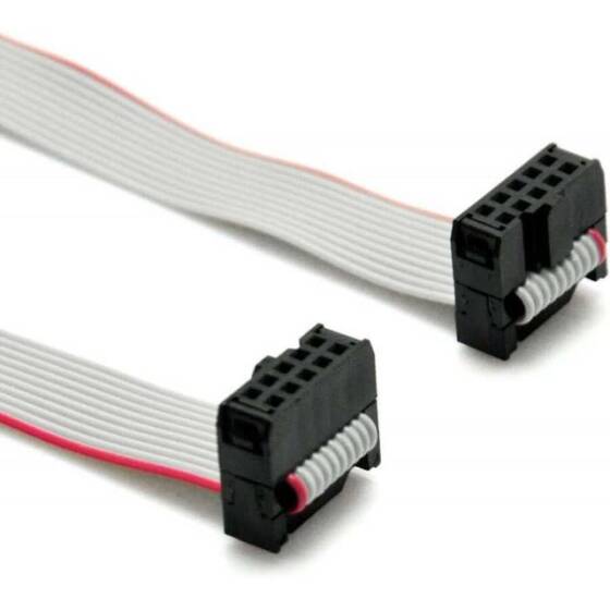 2x5 10 Pin Dişi-Dişi Flat Kablo - 50cm - 2