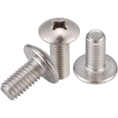 304 Paslanmaz Çelik Çapraz Gömme Yassı Başlı Vida M3 6mm - 2