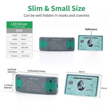 30W 1.25A 24V Led İçin Özel Sürücülü Güç Kaynağı - 3