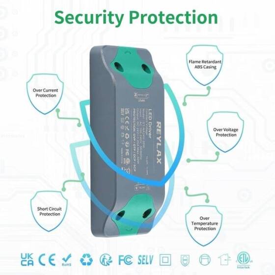 30W 1.25A 24V Led İçin Özel Sürücülü Güç Kaynağı - 4