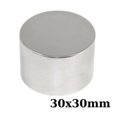 30x30mm Neodyum Güçlü Mıknatıs - Neodim Magnet - Görsu Elektronik