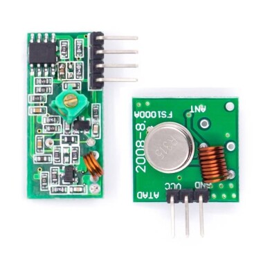 315Mhz RF Kablosuz Alıcı ve Verici Kiti - 3