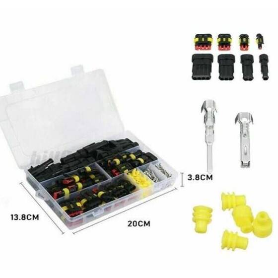 352 Parça Su Geçirmez Konnektör Seti - 2